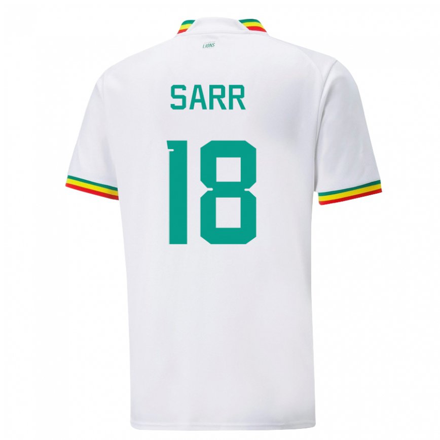 Vaikiškas Senegalo Ismaila Sarr #18 Baltas Namų Marškinėliai 22-24 T-shirt