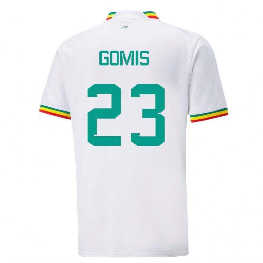 Vaikiškas Senegalo Alfred Gomis #23 Baltas Namų Marškinėliai 22-24 T-shirt