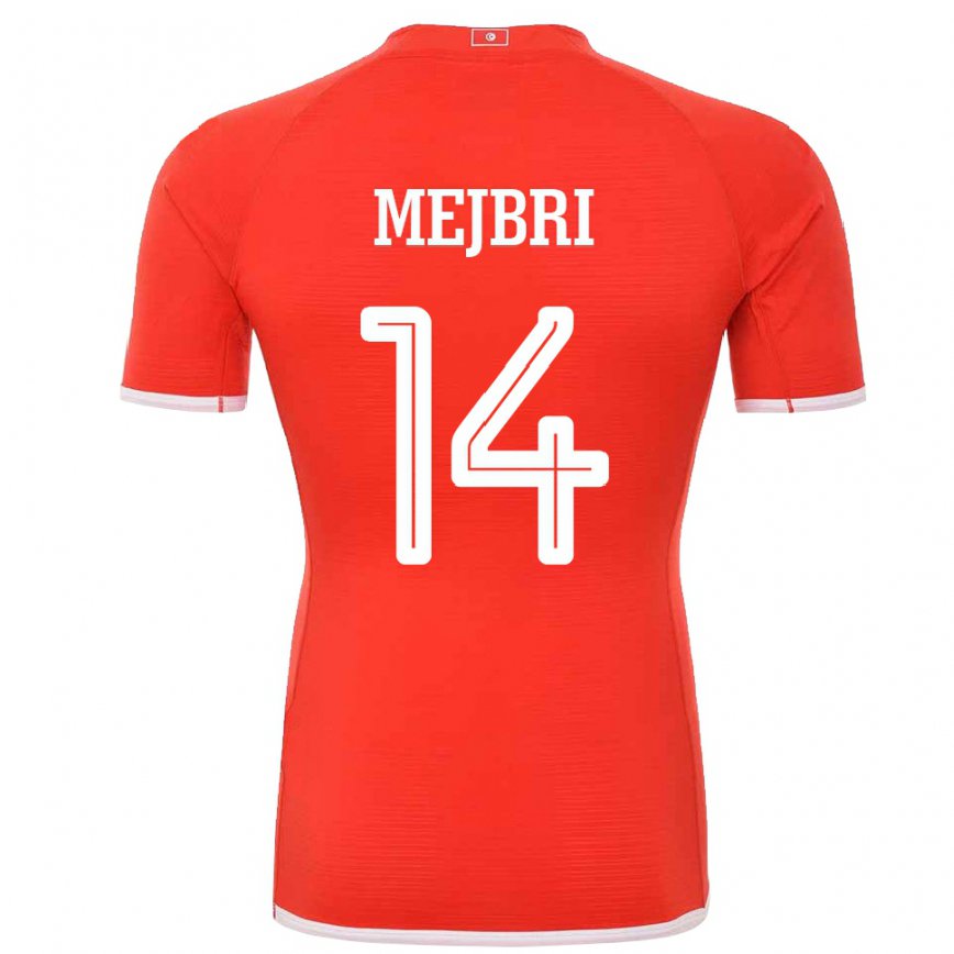 Vaikiškas Tuniso Hannibal Mejbri #14 Raudona Namų Marškinėliai 22-24 T-shirt