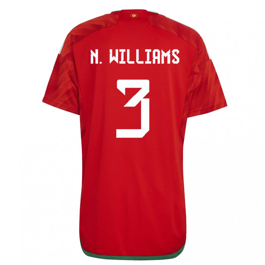 Vaikiškas Velso Neco Williams #3 Raudona Namų Marškinėliai 22-24 T-shirt