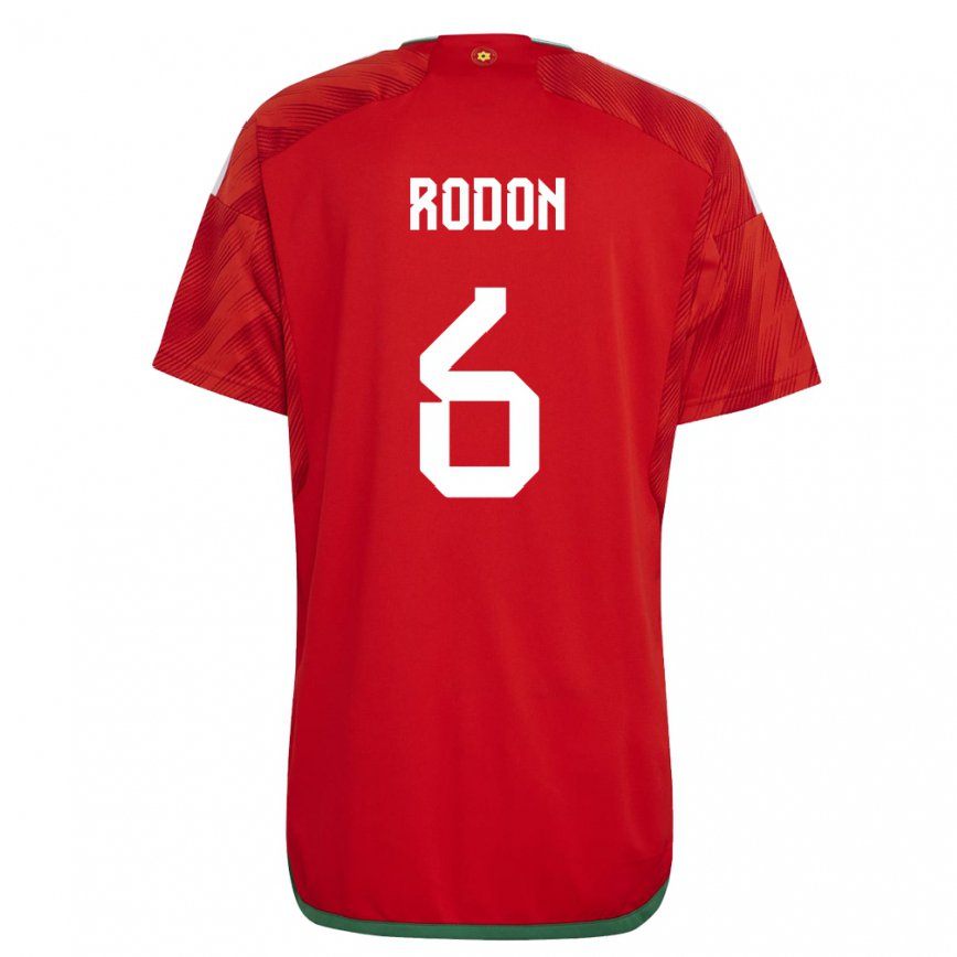 Vaikiškas Velso Joe Rodon #6 Raudona Namų Marškinėliai 22-24 T-shirt