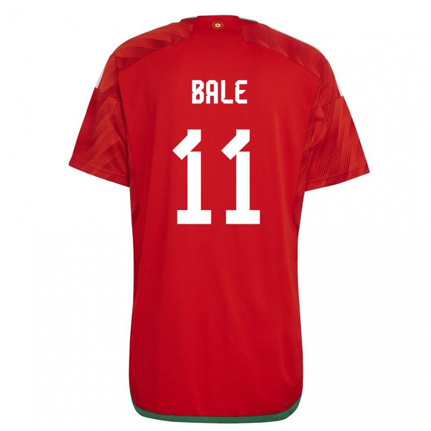 Vaikiškas Velso Gareth Bale #11 Raudona Namų Marškinėliai 22-24 T-shirt