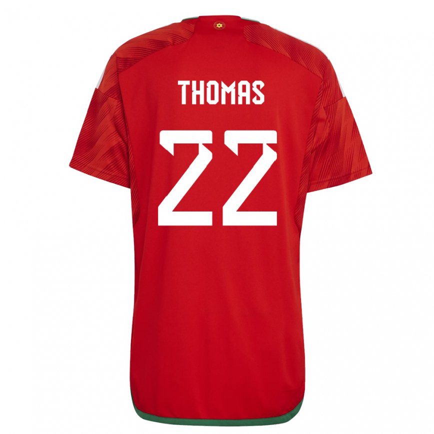 Vaikiškas Velso Sorba Thomas #22 Raudona Namų Marškinėliai 22-24 T-shirt