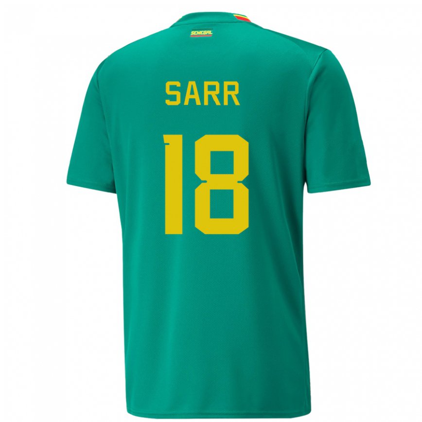 Vaikiškas Senegalo Ismaila Sarr #18 Žalias Išvykos Marškinėliai 22-24 T-shirt