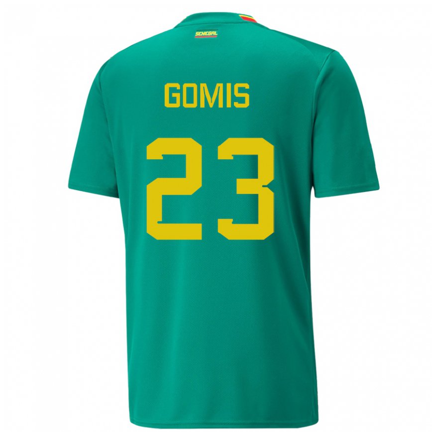 Vaikiškas Senegalo Alfred Gomis #23 Žalias Išvykos Marškinėliai 22-24 T-shirt