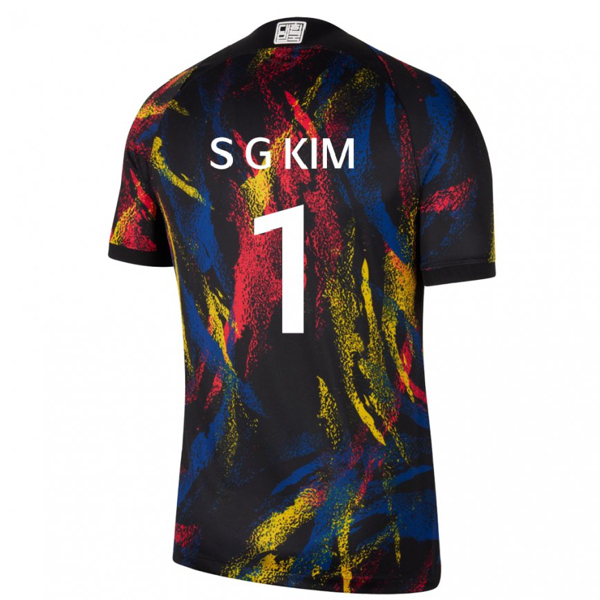 Vaikiškas Pietų Korėjos Seung-gyu Kim #1 Daugiaspalvis Išvykos Marškinėliai 22-24 T-shirt