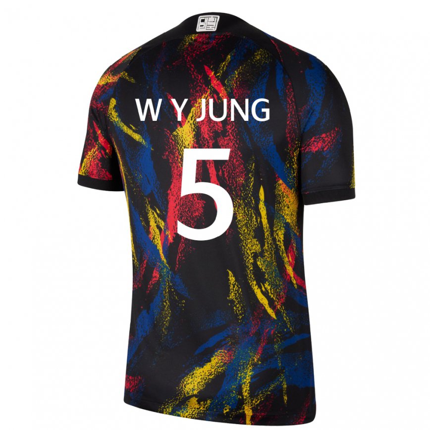 Vaikiškas Pietų Korėjos Woo-young Jung #5 Daugiaspalvis Išvykos Marškinėliai 22-24 T-shirt