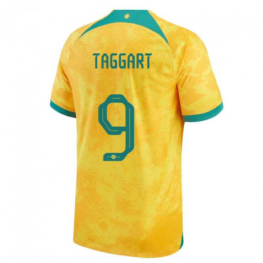 Vyrai Australijos Adam Taggart #9 Auksinis Namų Marškinėliai 22-24 T-shirt