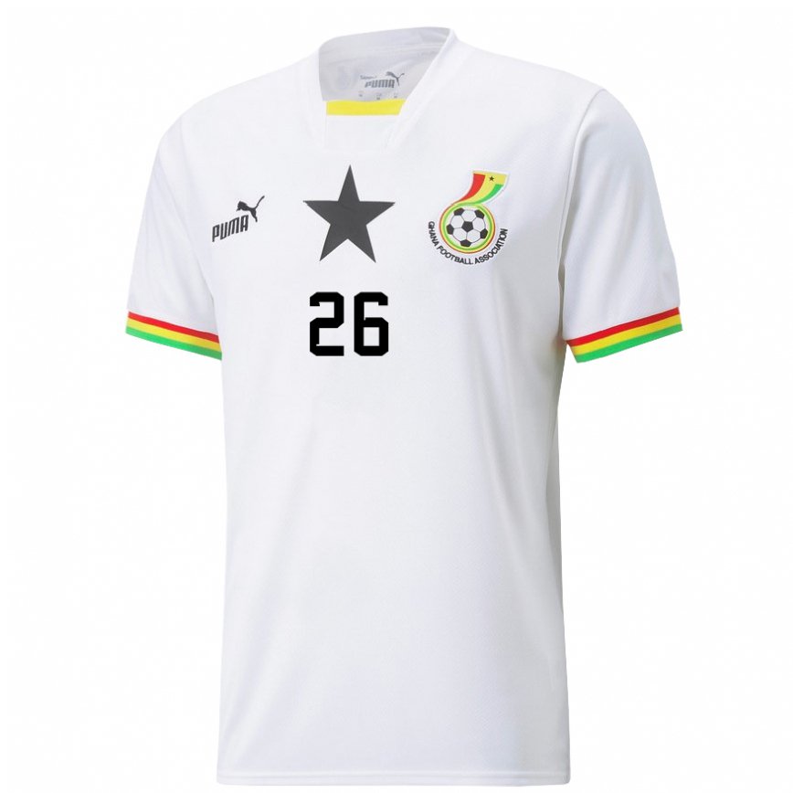 Vyrai Ganos Alidu Seidu #26 Baltas Namų Marškinėliai 22-24 T-shirt