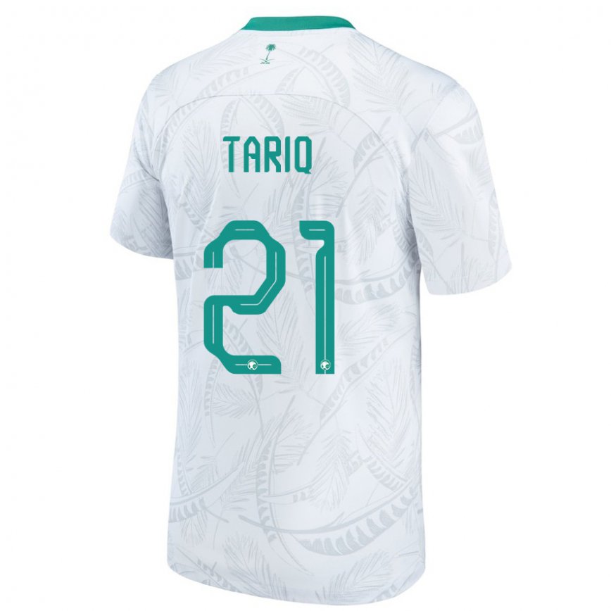 Vaikiškas Saudo Arabijos Juri Tariq #21 Baltas Namų Marškinėliai 22-24 T-shirt