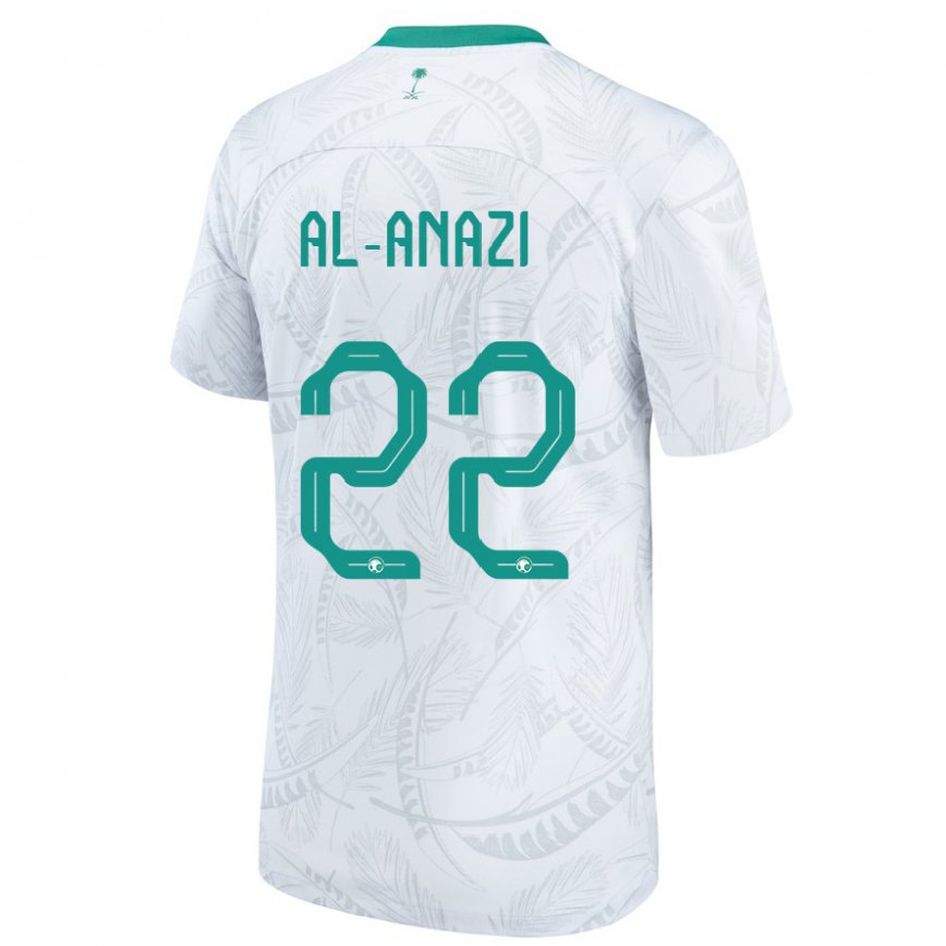 Vaikiškas Saudo Arabijos Lama Al Anazi #22 Baltas Namų Marškinėliai 22-24 T-shirt