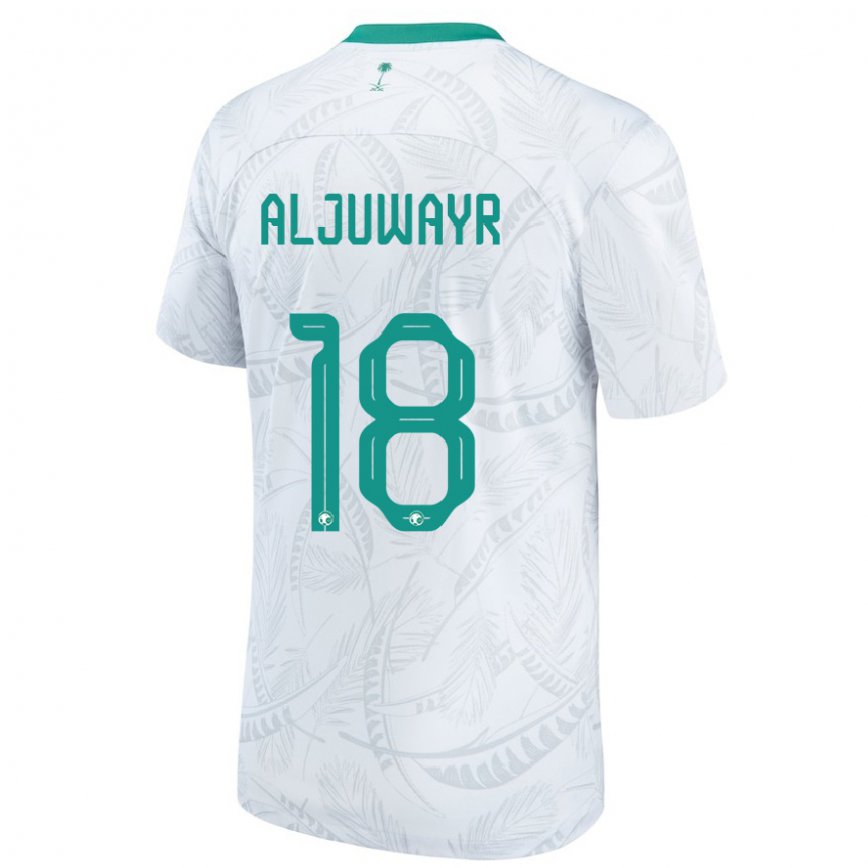 Vaikiškas Saudo Arabijos Musab Aljuwayr #18 Baltas Namų Marškinėliai 22-24 T-shirt