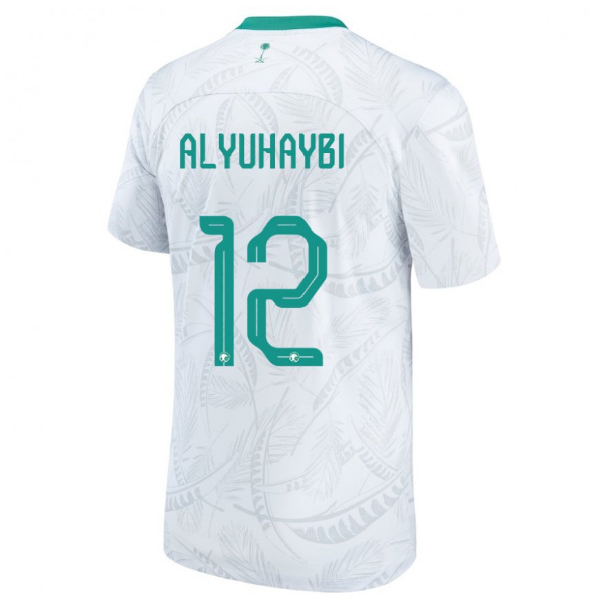 Vaikiškas Saudo Arabijos Ammar Alyuhaybi #12 Baltas Namų Marškinėliai 22-24 T-shirt