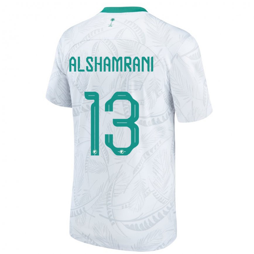 Vaikiškas Saudo Arabijos Farha Alshamrani #13 Baltas Namų Marškinėliai 22-24 T-shirt