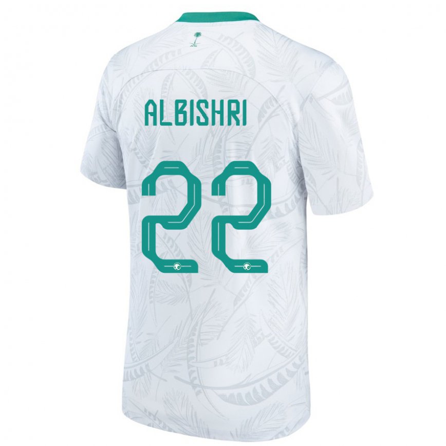 Vaikiškas Saudo Arabijos Nawaf Albishri #22 Baltas Namų Marškinėliai 22-24 T-shirt