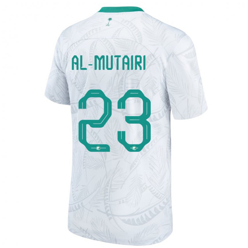 Vaikiškas Saudo Arabijos Turki Al Mutairi #23 Baltas Namų Marškinėliai 22-24 T-shirt