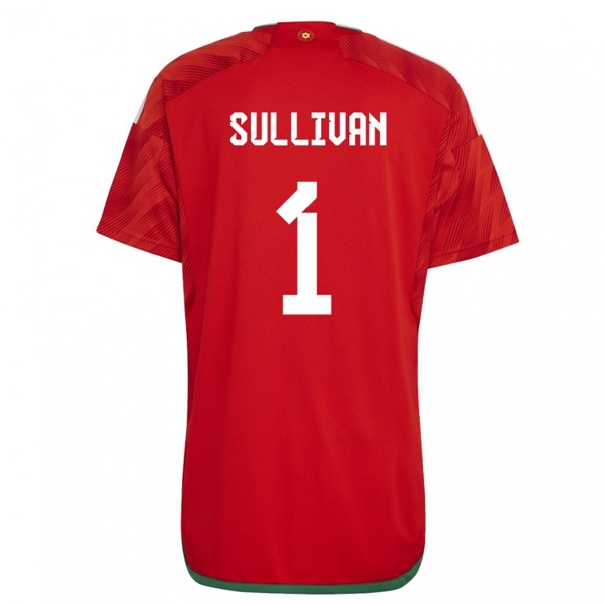 Vaikiškas Velso Laura O Sullivan #1 Raudona Namų Marškinėliai 22-24 T-shirt