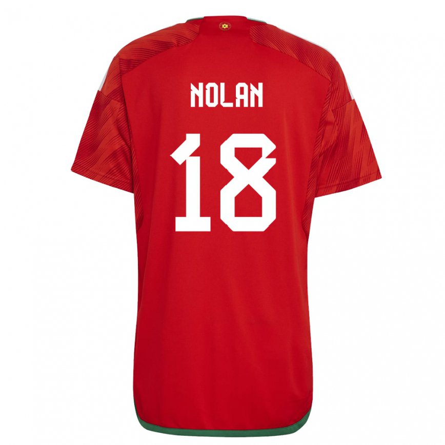 Vaikiškas Velso Kylie Nolan #18 Raudona Namų Marškinėliai 22-24 T-shirt