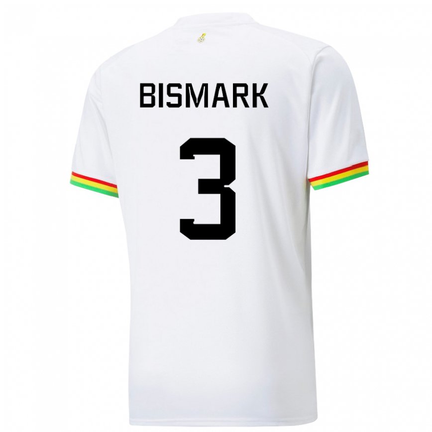 Vaikiškas Ganos Anim Bismark #3 Baltas Namų Marškinėliai 22-24 T-shirt