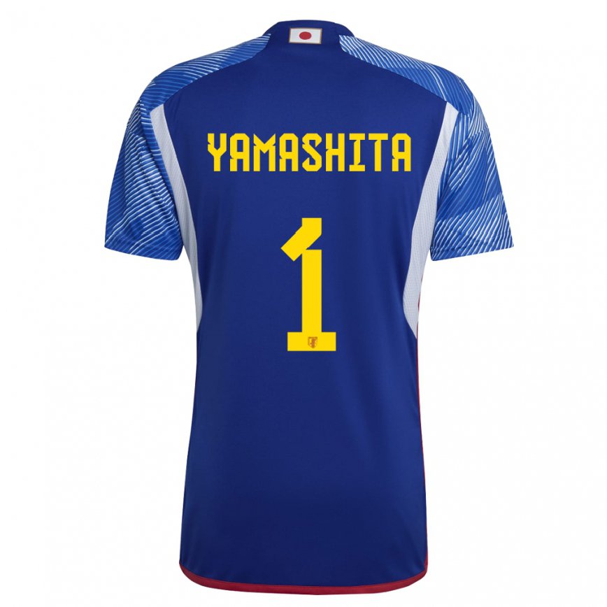 Vaikiškas Japonijos Ayaka Yamashita #1 Karališkai Mėlyna Namų Marškinėliai 22-24 T-shirt