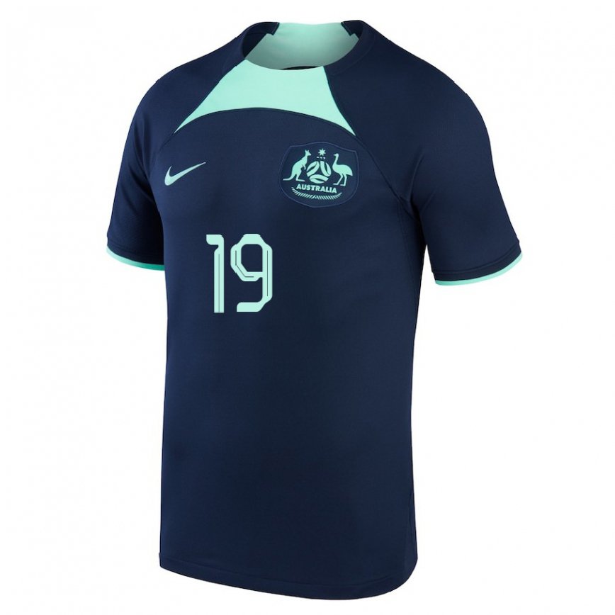 Vaikiškas Australijos Katrina Gorry #19 Tamsiai Mėlyna Išvykos Marškinėliai 22-24 T-shirt