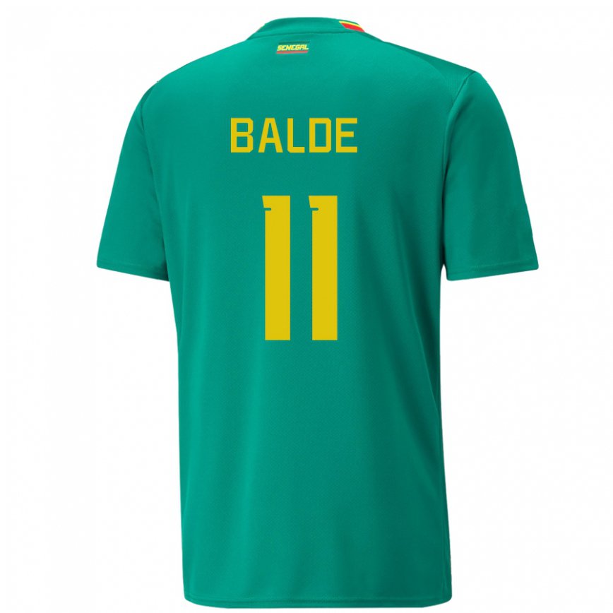 Vaikiškas Senegalo Haby Balde #11 Žalias Išvykos Marškinėliai 22-24 T-shirt