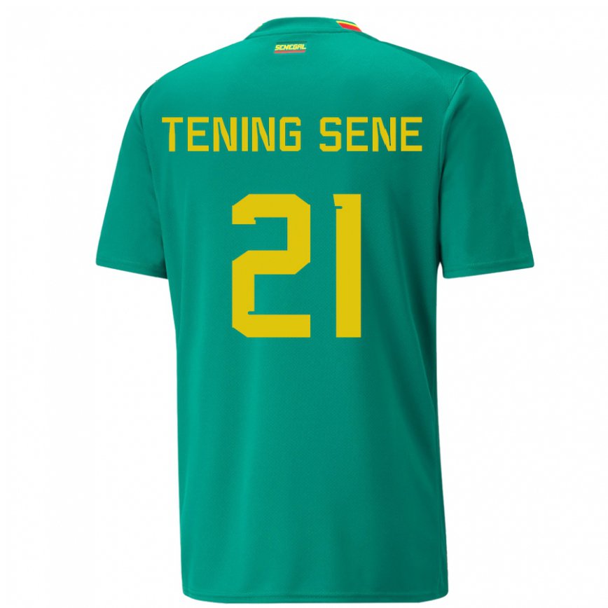 Vaikiškas Senegalo Tening Sene #21 Žalias Išvykos Marškinėliai 22-24 T-shirt