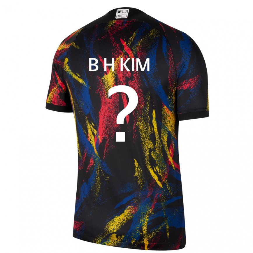 Vaikiškas Pietų Korėjos Kim Beom Hwan #0 Daugiaspalvis Išvykos Marškinėliai 22-24 T-shirt