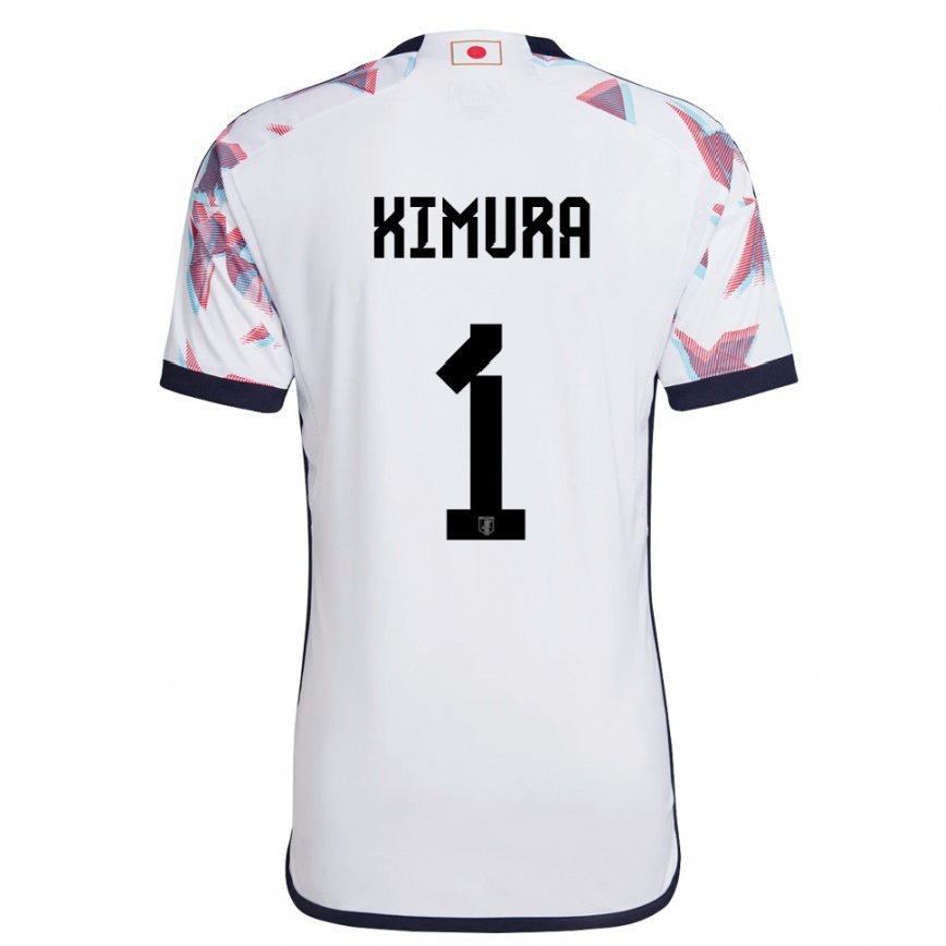 Vaikiškas Japonijos Ryoya Kimura #1 Baltas Išvykos Marškinėliai 22-24 T-shirt