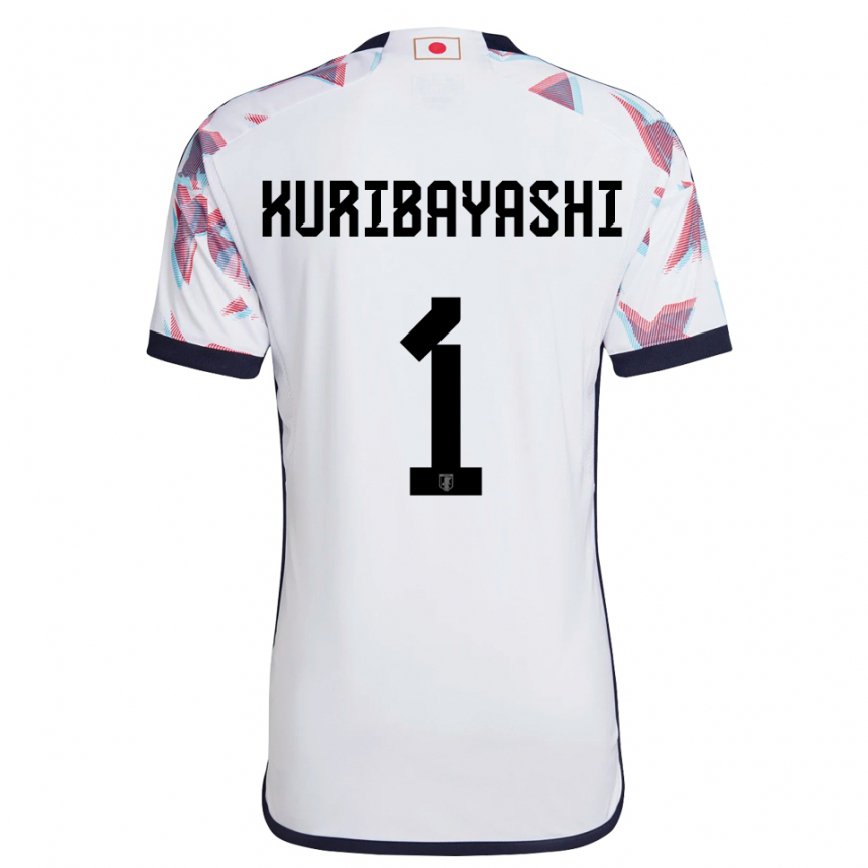 Vaikiškas Japonijos Hayato Kuribayashi #1 Baltas Išvykos Marškinėliai 22-24 T-shirt