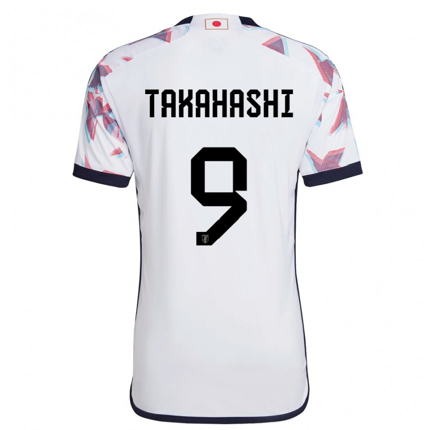 Vaikiškas Japonijos Hikaru Takahashi #9 Baltas Išvykos Marškinėliai 22-24 T-shirt