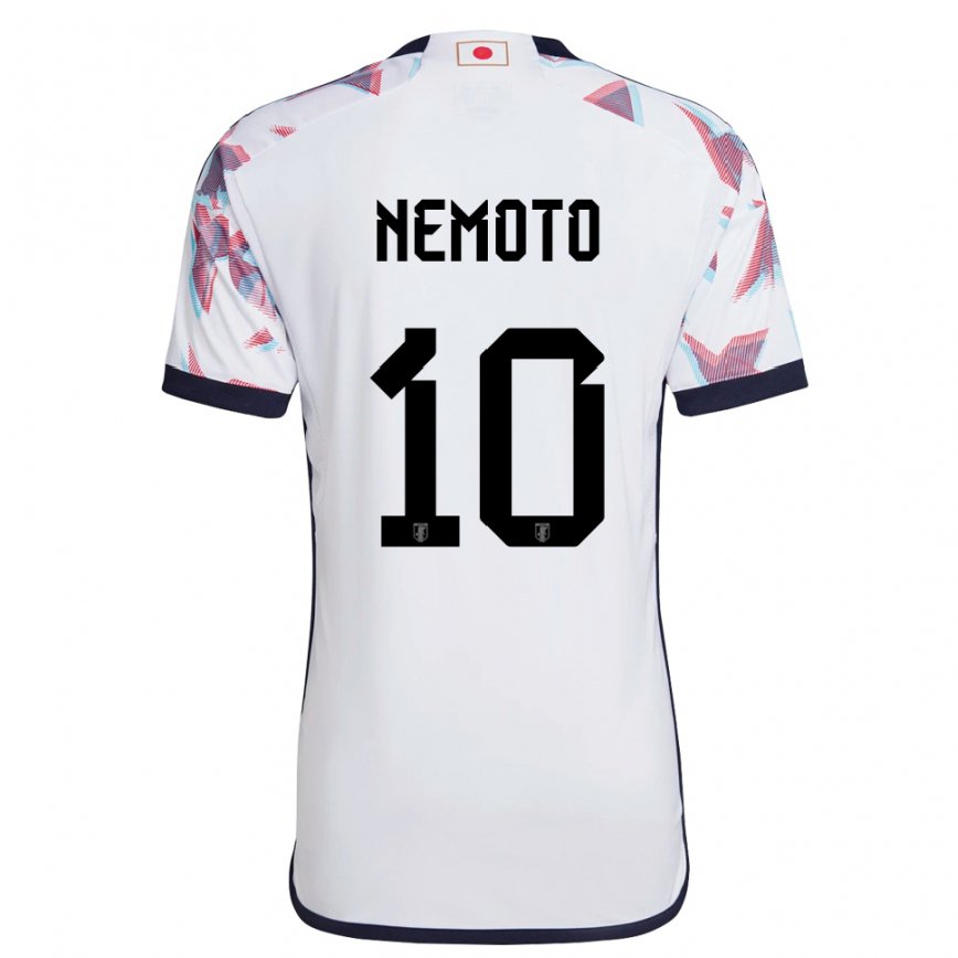 Vaikiškas Japonijos Kotaro Nemoto #10 Baltas Išvykos Marškinėliai 22-24 T-shirt