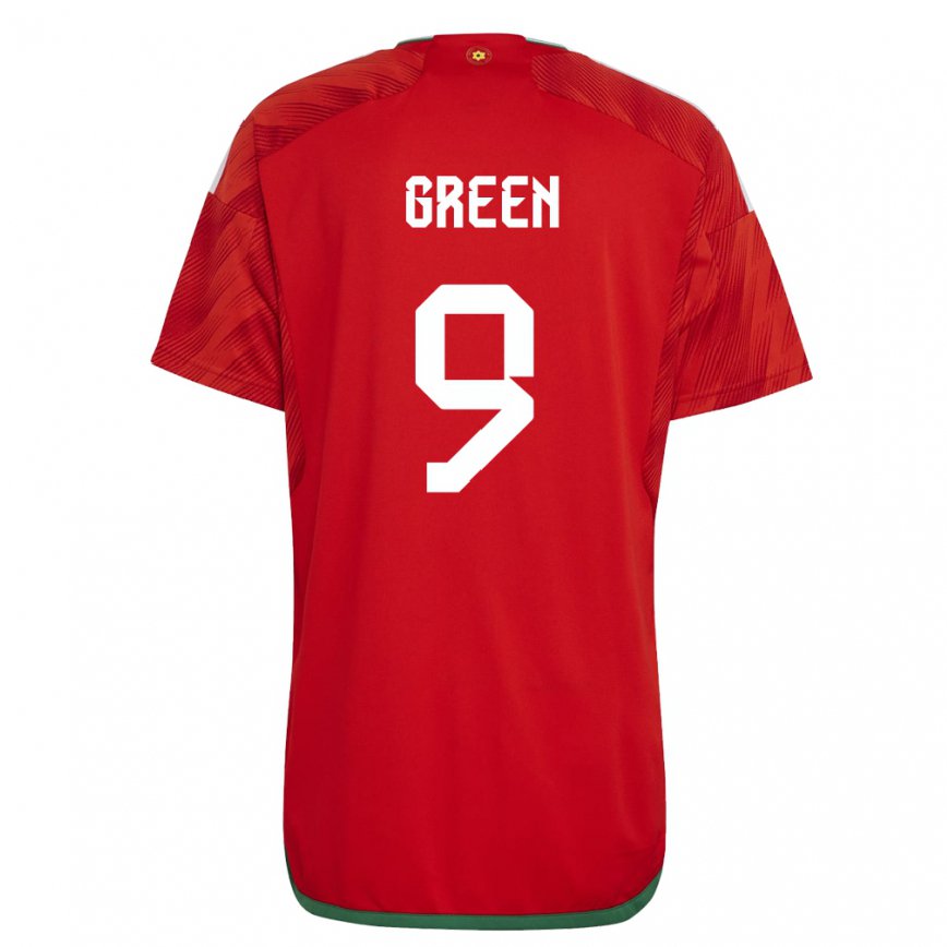 Vyrai Velso Kayleigh Green #9 Raudona Namų Marškinėliai 22-24 T-shirt