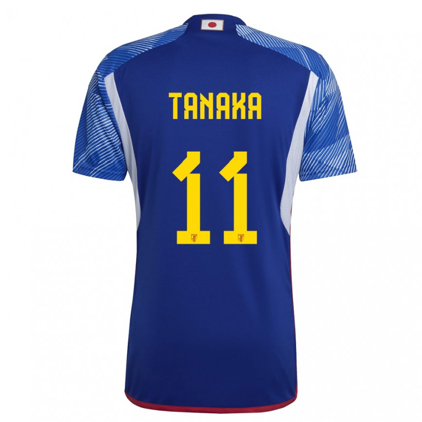 Vyrai Japonijos Mina Tanaka #11 Karališkai Mėlyna Namų Marškinėliai 22-24 T-shirt