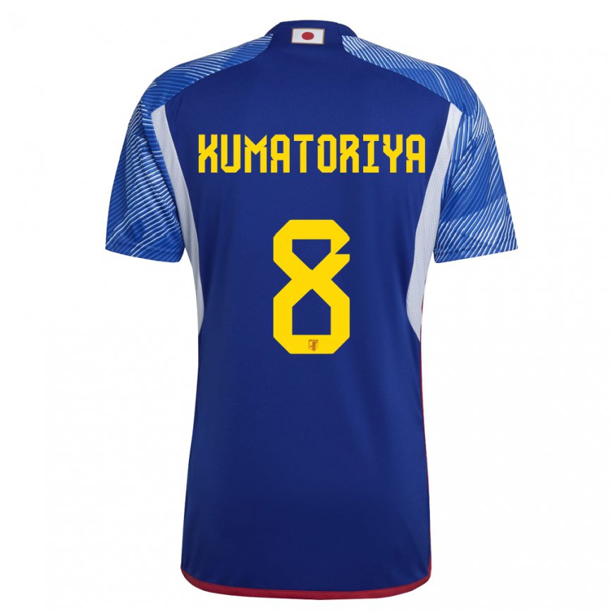 Vyrai Japonijos Issei Kumatoriya #8 Karališkai Mėlyna Namų Marškinėliai 22-24 T-shirt