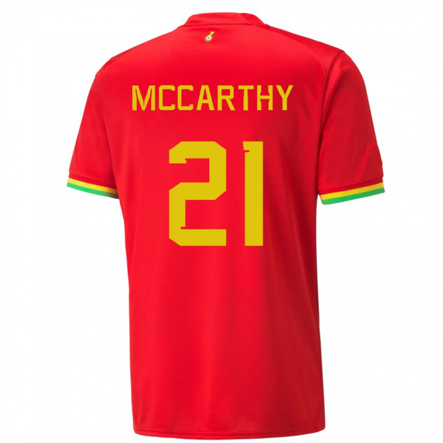 Vyrai Ganos Kerrie Mccarthy #21 Raudona Išvykos Marškinėliai 22-24 T-shirt