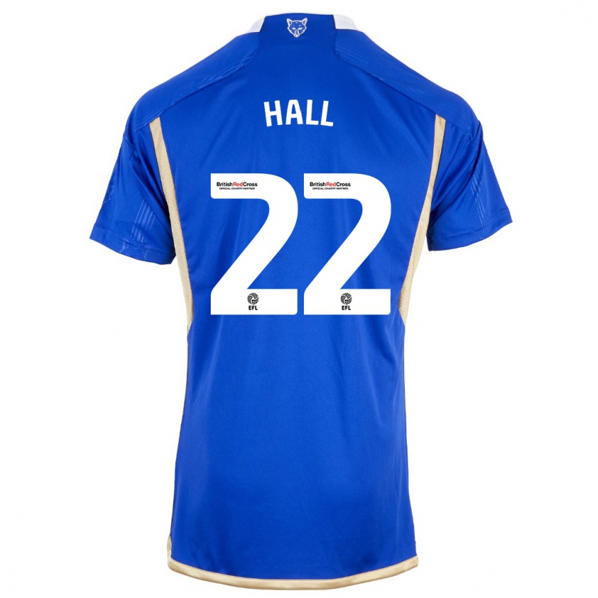 Vaikiškas Kiernan Dewsbury-Hall #22 Mėlyna Namų Marškinėliai 2023/24 T-Shirt