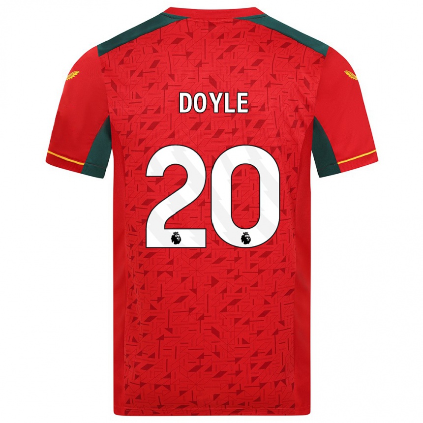 Vaikiškas Tommy Doyle #20 Raudona Išvykos Marškinėliai 2023/24 T-Shirt