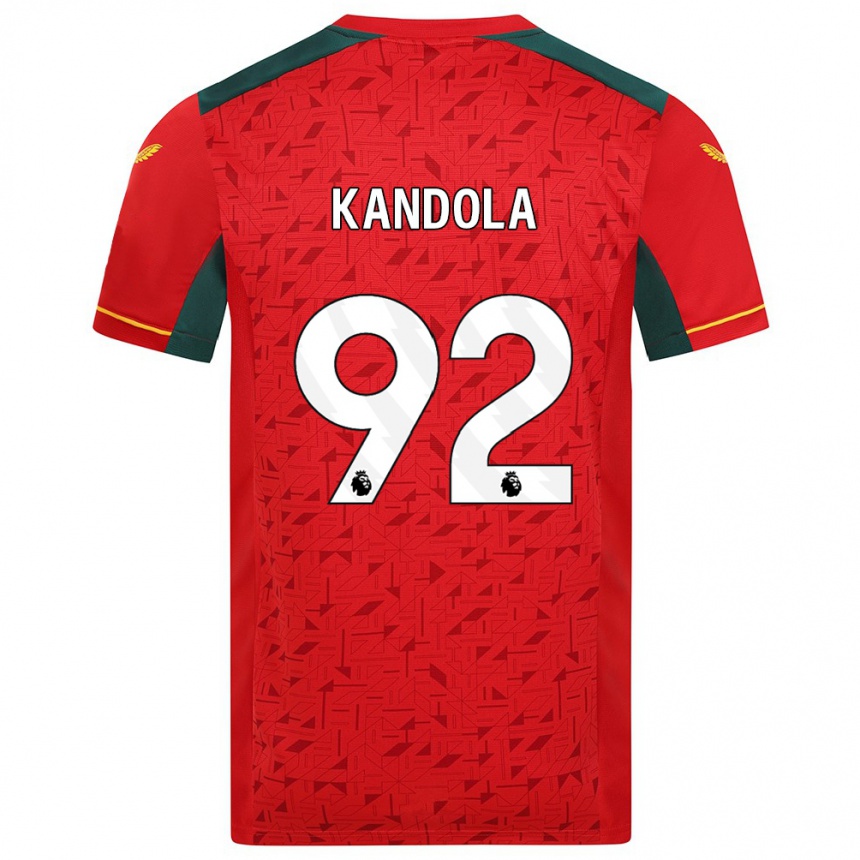 Vaikiškas Kam Kandola #92 Raudona Išvykos Marškinėliai 2023/24 T-Shirt