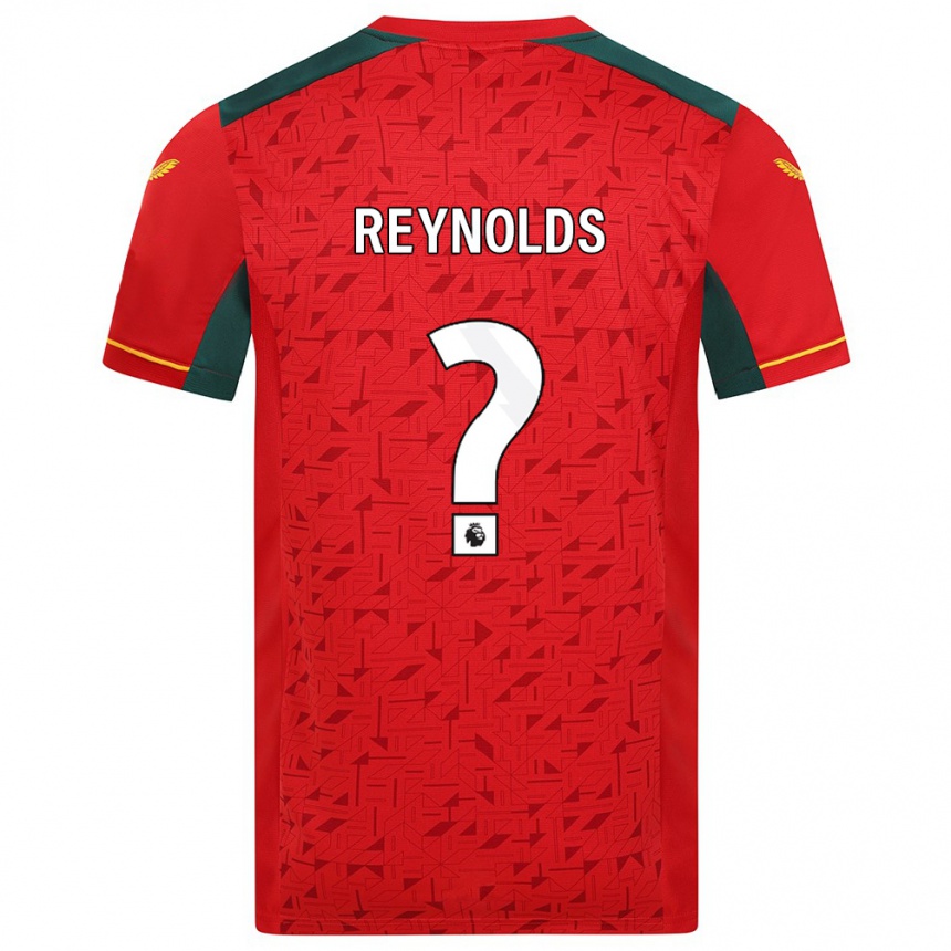 Vaikiškas Fabian Reynolds #0 Raudona Išvykos Marškinėliai 2023/24 T-Shirt