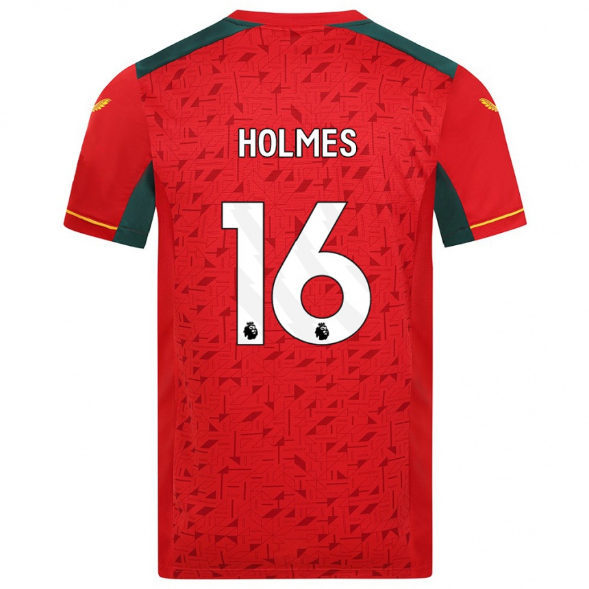 Vaikiškas Summer Holmes #16 Raudona Išvykos Marškinėliai 2023/24 T-Shirt