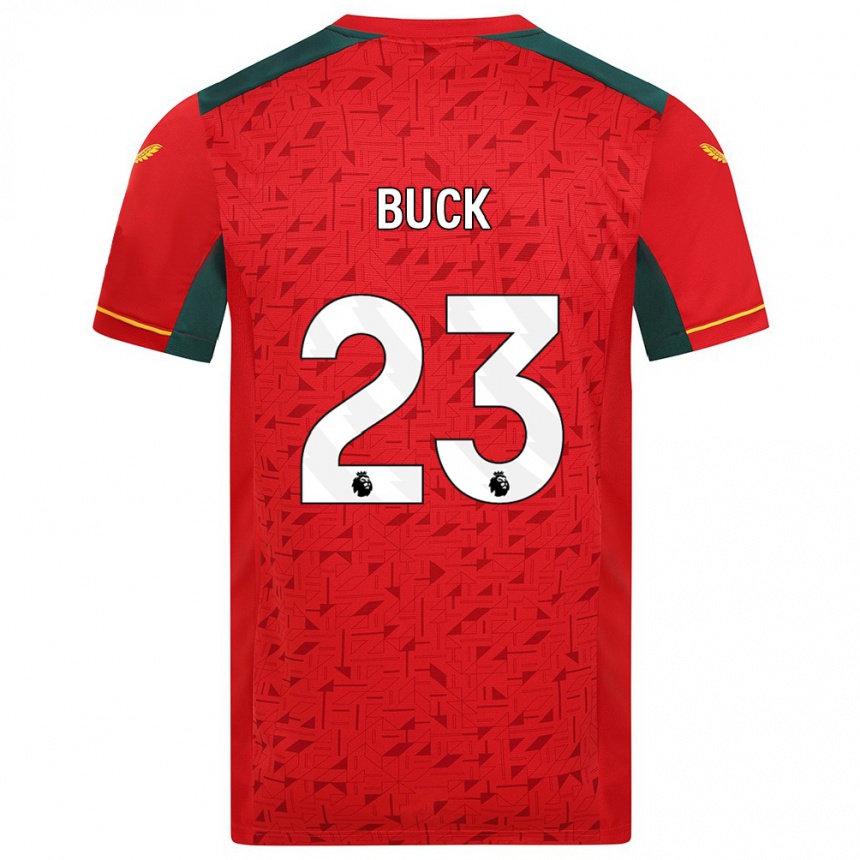 Vaikiškas Alex Buck #23 Raudona Išvykos Marškinėliai 2023/24 T-Shirt