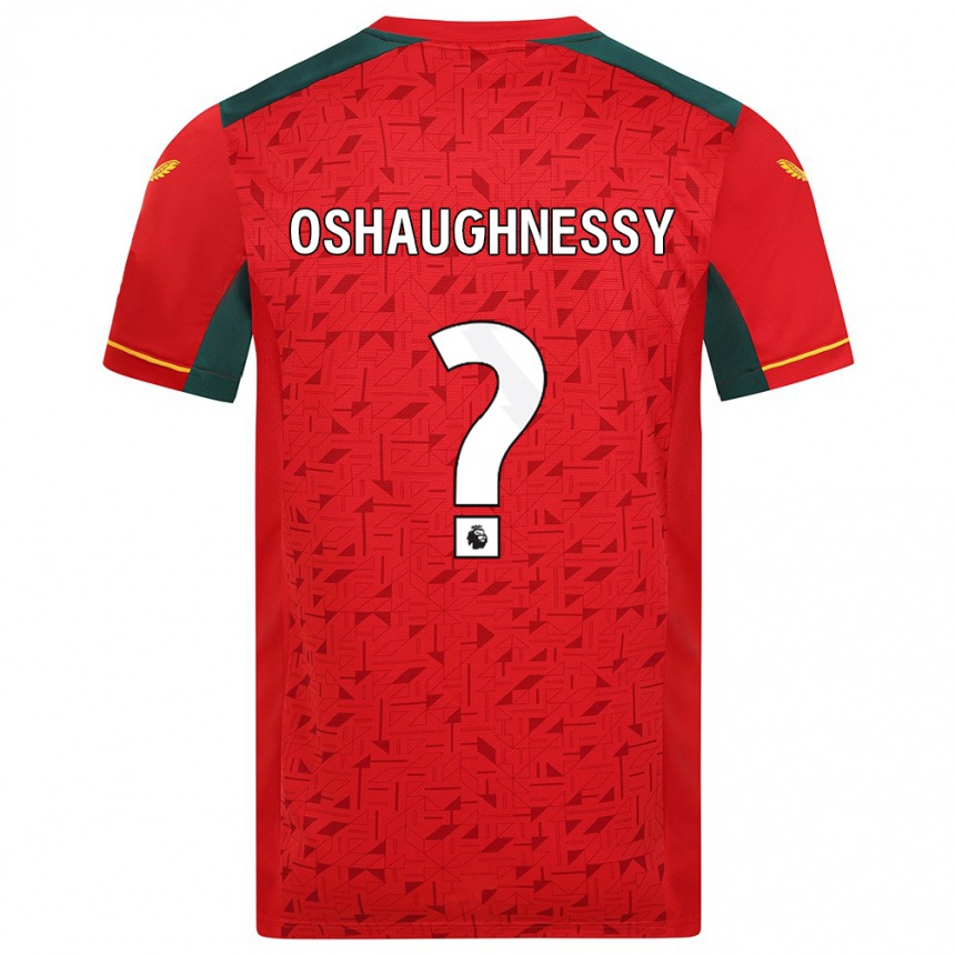 Vaikiškas Joe Oshaughnessy #0 Raudona Išvykos Marškinėliai 2023/24 T-Shirt