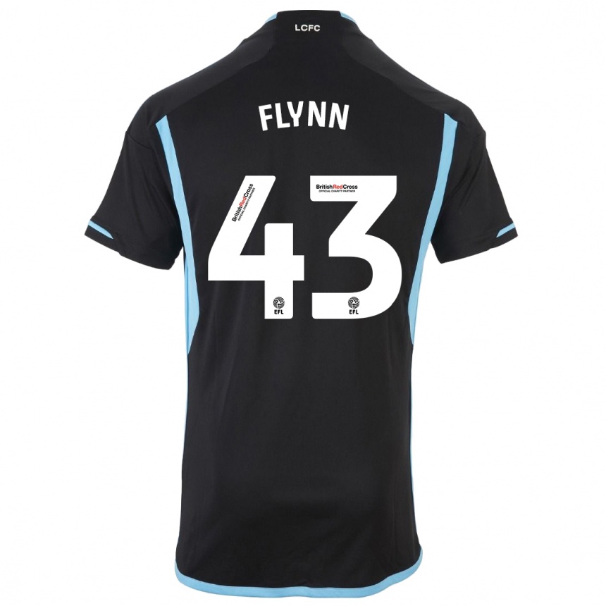 Vaikiškas Shane Flynn #43 Juoda Išvykos Marškinėliai 2023/24 T-Shirt