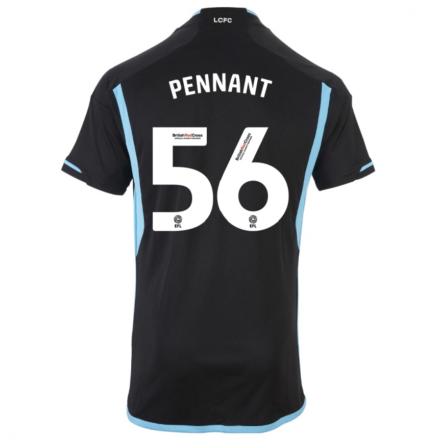 Vaikiškas Terrell Pennant #56 Juoda Išvykos Marškinėliai 2023/24 T-Shirt