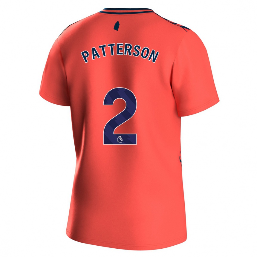 Vaikiškas Nathan Patterson #2 Koralas Išvykos Marškinėliai 2023/24 T-Shirt