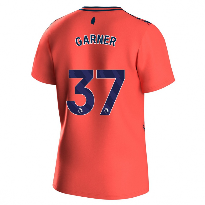 Vaikiškas James Garner #37 Koralas Išvykos Marškinėliai 2023/24 T-Shirt