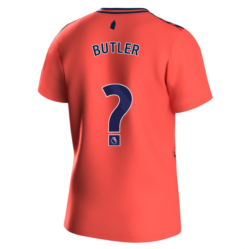 Vaikiškas Jack Butler #0 Koralas Išvykos Marškinėliai 2023/24 T-Shirt