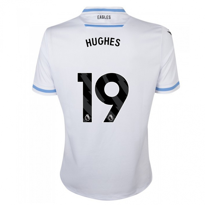 Vaikiškas Will Hughes #19 Baltas Išvykos Marškinėliai 2023/24 T-Shirt