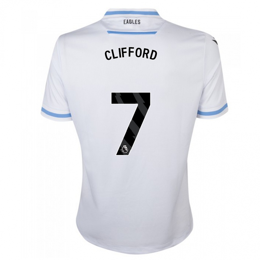 Vaikiškas Charley Clifford #7 Baltas Išvykos Marškinėliai 2023/24 T-Shirt